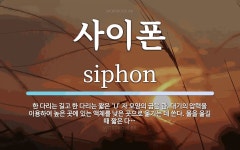 사이폰 뜻: 한 다리는 길고 한 다리는 짧은 ‘U’ 자 모양의 굽은 관. 대기의 압력을 이용하여 높은 사이폰 뜻: 한 다리는 길고 한 다리는 짧은... 