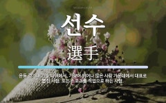 선수 뜻: 운동 경기나 기술 따위에서, 기량이 뛰어나 많은 사람... 또는 선수 뜻: 운동 경기나 기술 따위에서, 기량이 뛰어나 많은 사람 가운데에서... 