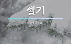 셀기 뜻: ‘설기’의 방언