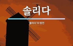 솔리다 뜻: ‘쏠리다’의 방언
