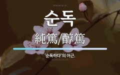 순독 뜻: ‘순독하다’의 어근.