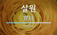실원 뜻: 실제의 인원.
