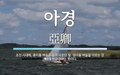 정이품 벼슬을 이르는 경(卿)에 버금간다는 아경 뜻: 조선 시대에... 종이품 벼슬을 높여 이르던 말. 정이품 벼슬을 이르는 경(卿)에 버금간다는 