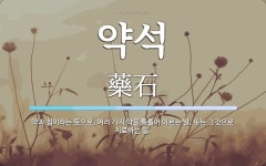 약석 뜻: 약과 침이라는 뜻으로, 여러 가지 약을 통틀어 이르는 말. 또는 그것으로 치료하는 일.