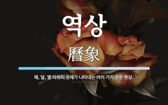 역상 뜻: 해, 달, 별 따위의 천체가 나타내는 여러 가지 천문 현상.