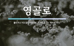 영골로 뜻: 틀리거나 거짓 없이 사실대로. ⇒규범 표기는 ‘똑바로’이다.