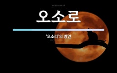 오소로시스템 | 오소로 뜻: ‘오소리’의 방언