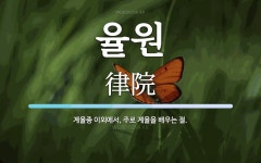 율원 뜻: 계율종 이외에서, 주로 계율을 배우는 절.