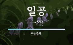 일공 뜻: 하늘 전체.