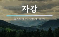 자강 뜻: 술을 거르고 남은 찌끼. ⇒규범 표기는 ‘재강’이다.