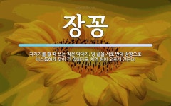 장꽁 뜻: 자치기를 할 때 쓰는 작은 막대기. 양 끝을 서로 반대 방향으로 비스듬하게 깎아 긴 막대기