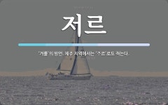 저르 뜻: ‘겨를’의 방언. 제주 지역에서는 ‘\uf1fc르’로도 적는다.