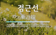 점근선 뜻: 좌표 평면에서 x의 값이 양 또는 음으로 점점 커짐에 따라 어떤 곡선이 일정한