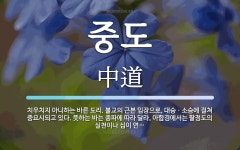 중도 뜻: 치우치지 아니하는 바른 도리. 불교의 근본 입장으로... 중도 뜻: 치우치지 아니하는 바른 도리. 불교의 근본 입장으로, 대승ㆍ소승에 걸쳐...
