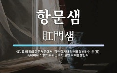 항문샘 뜻: 설치류 따위의 항문 부근에서, 강한 향기나 악취를 분비하는 선(腺). 족제비나 스컹크 따위