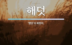 해덧 뜻: ‘햇덧’의 북한어.