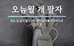 속담: 오뉴월 개 팔자