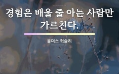 올더스 헉슬리의 명언