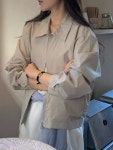 티아모도노 집업 블루종 2color