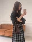 티아모도노 후드 스트라이프 셔츠 5color