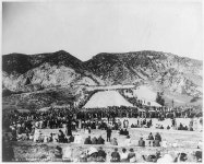 L. A. Aqueduct celebration, Nov. 5th, 1913. at the Cascades | Library of Congress L. A. Aqueduct celebration, Nov. 5th, 1913. at... 