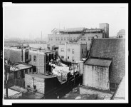 224 - Chicago - Schools #1 and #2 - exterior - showing neighborhood | Library of Congress No. 224 - Chicago - Schools #1 and #2... 