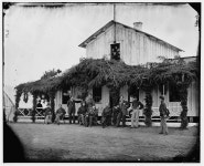 Washington, District of Columbia. Gen. Martin D. Hardin and staff at Fort Slocum | Library of Congress Washington, District of... 