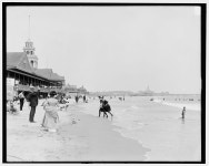[Bathing beach, Narragansett Pier, R.I.] | Library of Congress [Bathing beach, Narragansett Pier, R.I.]