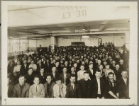 [Immigrants in English class given by Training Service of the Department of Labor in Ford Motor Co. Factory, Detroit, Michigan]... 