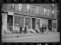 Main street in the French section, west of river, Amoskeag, Manchester, New Hampshire  | Library of Congress Main street in the... 