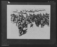 U.S. tanks with British crews do sterling work in the battles of Knightsbridge and The Cauldron. The American General Grant... 