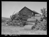 Snow fences. Lamoille County, Vermont | Library of Congress Snow fences. Lamoille County, Vermont
