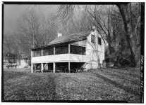 Chesapeake & Ohio Canal, Lockhouse at Lock 46, 107.4 miles above tidewater, Williamsport, Washington County, MD | Library of... 