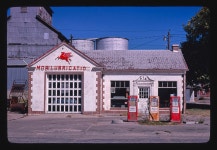 Mobil Gas, Wilson, Kansas | Library of Congress Mobil Gas, Wilson, Kansas