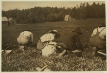 Manuel Thomas, 2 years old. Was picking a little. Location: Falmouth - Baker Bog, Massachusetts. | Library of Congress Manuel... 