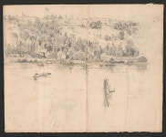 [Waterfront scene with boats and buildings on embankment] | Library of Congress [Waterfront scene with boats and buildings on... 