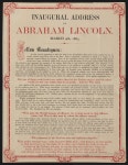 Inaugural address of Abraham Lincoln : March 4th, 1865 | Library of Congress Inaugural address of Abraham Lincoln : March 4th, 1865