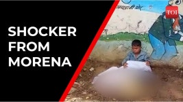 MP: 8-year-old sits with dead body of 2-year-old brother in lap waiting for ambulance in Morena | TOI Original - Times of India... 