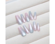 팁톡 바다위 노을 네일팁 10pcs