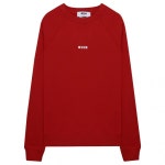 머스트잇(MUSTIT) - MSGM 22FW 마이크로 로고 맨투맨 여성 스웨트 셔츠