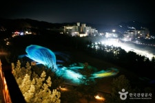 오크밸리 3D 라이팅쇼 소나타오브라이트 - 강원특별자치도 원주시 - 가볼만한곳 - 관광지랭킹