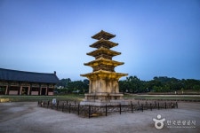 Five-story Stone Pagoda at Jeongnimsa Temple Site [UNESCO World Heritage] (부여 정림사지 오층석탑 [유네스코 세계문화유산]... 