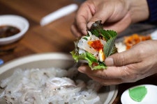 전촌참가자미회 음식점 정보와 주변 관광 명소 및 근처 맛집 여행 정보