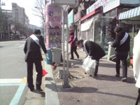 면동 > 장평동 > 열린마당 > 마을 이모저모 > 장평열린교회 봉사단 거리청소 | 거제시청