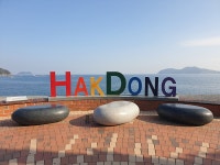 한눈에 거제 > 거제 9경9미9품 > 거제 9경 > 학동 흑진주 몽돌해변