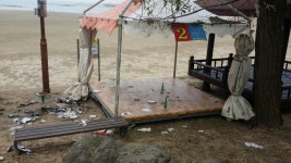 여행후기>알림마당>영광군 문화관광 가마미 해수욕장 허술한 관리및 요금제 불만