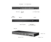 TP-LINK SG5428X Omada 기가비트 24포트 10G 4포트 L3 관리형 스위치 : 조이젠 TP-LINK SG5428X Omada 기가비트 24포트 10G 4포트 L3... 