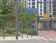 용인특례시 기흥구 서농동, 보행신호등 적색잔여시간 표시기 설치