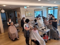 대한미용사회중앙회 안산지부, 요양원 어르신에 미용봉사