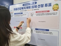 시흥시 정왕1동, 2024년 마을건강복지계획 의제 선정 투표 진행